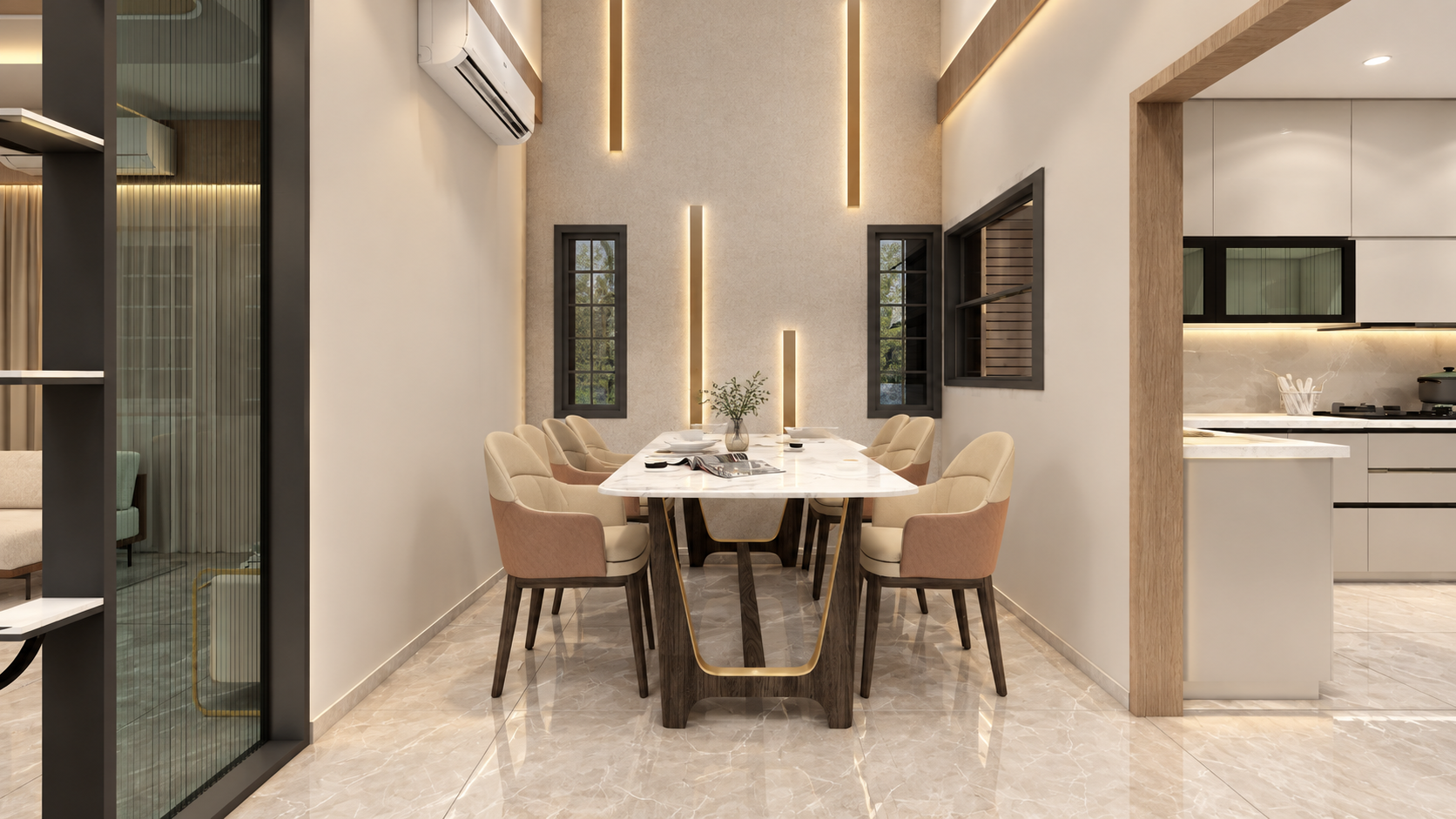Design Only: Formal Dining Suite, Bopal