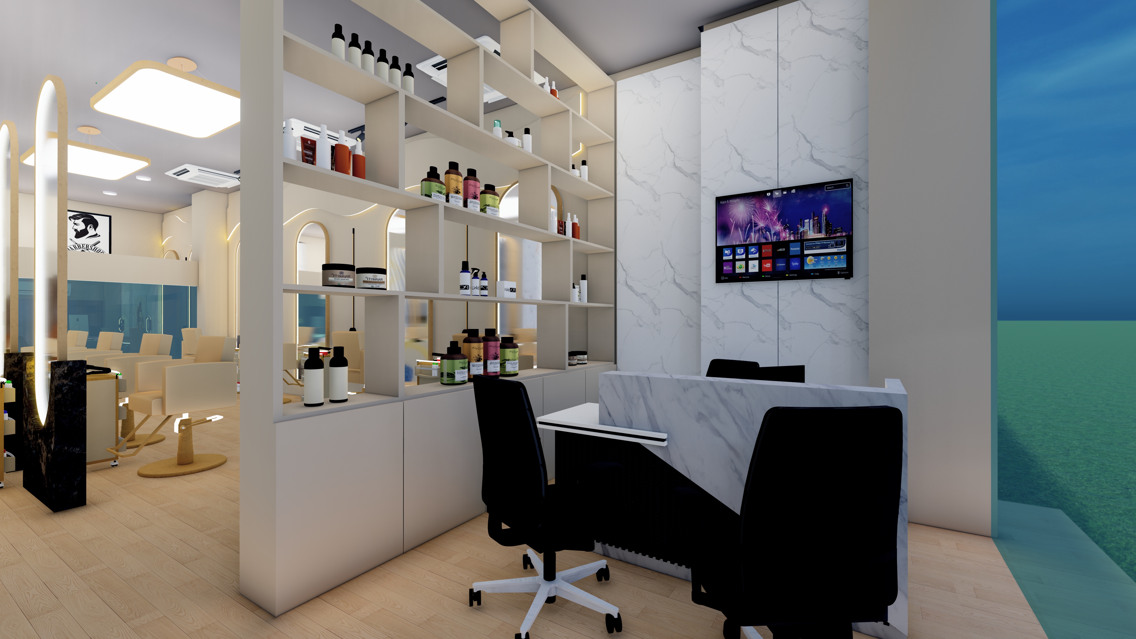 The Velvet Atelier & Flagship Salon — Gandhinagar, Gujarat by Niora Studio