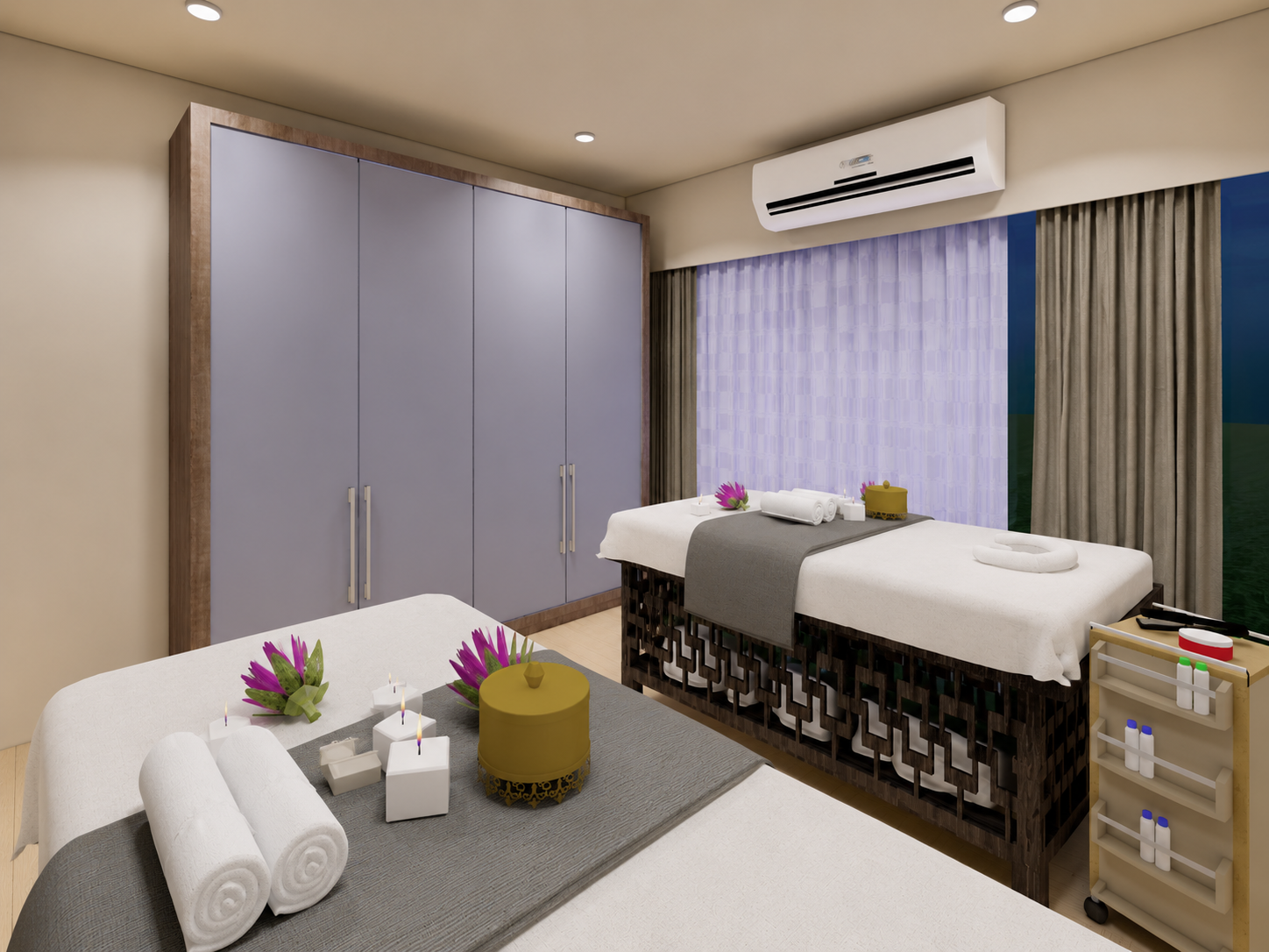 Private Spa & Wellness Suite — Gandhinagar, Gujarat by Niora Studio